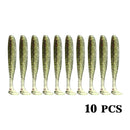 10CM Fishing Accessories Soft Lures for Bait All Artificial Feeder Silica Gel Crankbaits Tackle 2021 Surface Sea Lure With Salt
