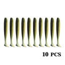 10CM Fishing Accessories Soft Lures for Bait All Artificial Feeder Silica Gel Crankbaits Tackle 2021 Surface Sea Lure With Salt