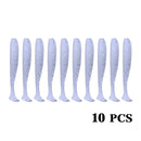 10CM Fishing Accessories Soft Lures for Bait All Artificial Feeder Silica Gel Crankbaits Tackle 2021 Surface Sea Lure With Salt