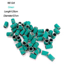100Pcs/Pack Sanding Bands Electric Nail Drill Bit Accessories Nail UV Gel Polish Removal 80# 120# 180# Sand Circle Manicure Tool