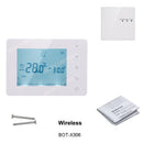 Beok RF Wireless Thermostat Wifi Smart Temperature Controller For Gas Boiler Actuator Room Heating Work With Google Home Alexa