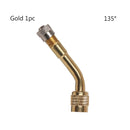1Pc 45/90/135 Degree Air Tyre Valves For Truck Motorcycle Cycling Accessories Adapter Car Valve Extension Stem Brass High qualit