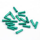 20PCS Bicycle Cable End Caps Bike Wire End Caps Brake Derailleur Shifter Cable Tips Crimps Tail Cap Bike Accessories