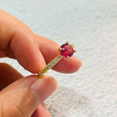 2021 New Trendy Elegant Zircon Rings For Women White CZ Crystal Engagement Design Hot Sale Zircon Rings Female Wedding Jewelry