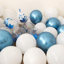18pcs 10inch Rose Gold  Silver Pink Pearly Chrome Metal Confetti Latex Balloons Birthday Party Air Globos Adults Wedding  Decor