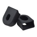 1Pair Silicone MTB Road Bike Crank Protector Cover Bike Carbon Fiber Fixed Gear Crank Protectors Bicycle Accessories Fixed Tool