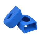 1Pair Silicone MTB Road Bike Crank Protector Cover Bike Carbon Fiber Fixed Gear Crank Protectors Bicycle Accessories Fixed Tool