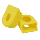 1Pair Silicone MTB Road Bike Crank Protector Cover Bike Carbon Fiber Fixed Gear Crank Protectors Bicycle Accessories Fixed Tool