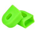 1Pair Silicone MTB Road Bike Crank Protector Cover Bike Carbon Fiber Fixed Gear Crank Protectors Bicycle Accessories Fixed Tool