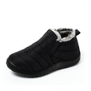 2021 Snow Boots Women Shoes Warm Plush Fur Ankle Boots Winter Female Slip On Flat Casual Shoes Waterproof Ultralight Footwear