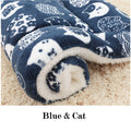 Pet Sleeping Mat Warm Dog Bed Soft Fleece Pet Blanket Cat Litter Puppy Sleep Mat Lovely Mattress Cushion for Small Large Dogs