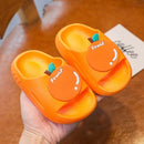 Children's Slippers Summer Pinkycolor cute Beach Shoes For Boys Girls Waterproof Antiskid Bathroom Kids Slippers Soft Baby Shoe