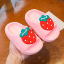 Children's Slippers Summer Pinkycolor cute Beach Shoes For Boys Girls Waterproof Antiskid Bathroom Kids Slippers Soft Baby Shoe