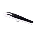1/2Pcs Stainless Steel Elbow Antistatic Nail Tweezers Nail Rhinestone Paillette Nipper Manicure Decorations Picking Tweezer Clip