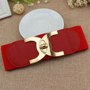 2020 New Fashion Korean Style Buckle Elastic Wide Belt Wide Cummerbund Strap Belt Waist Female Women Accessories