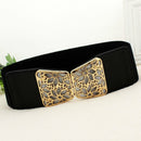 2020 New Fashion Korean Style Buckle Elastic Wide Belt Wide Cummerbund Strap Belt Waist Female Women Accessories