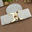 2020 New Fashion Korean Style Buckle Elastic Wide Belt Wide Cummerbund Strap Belt Waist Female Women Accessories