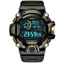 Watches Men Digital Watch White SMAEL Sport Watch 50M Waterproof Auto Date relogio masculino Digital Military Watches Mens Sport