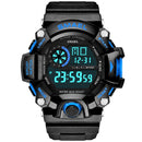 Watches Men Digital Watch White SMAEL Sport Watch 50M Waterproof Auto Date relogio masculino Digital Military Watches Mens Sport