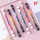 1PC Spinning Pen Creative Random Flash Rotating Gaming Gel Pens Student Gift Toy Release Pressure Comfortable Penspinning Pen