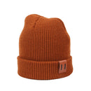 Baby Knit Hat for Boys Girls Autumn Winter Warm Kids Beanie Adult Children Parent-Child Hats Newborn Baby Cap with Leather Label