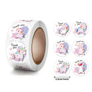 Stickers 500 pcs/roll Teacher Reward Sticker Fun Motivation animal Stickerfor School Teacher Student Stationery Stickers Kids