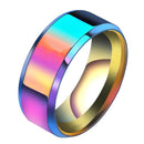 2017 Fashion Charm Jewelry ring men stainless steel Black Rings For Women