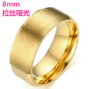 2017 Fashion Charm Jewelry ring men stainless steel Black Rings For Women