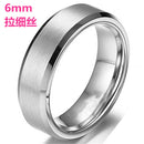 2017 Fashion Charm Jewelry ring men stainless steel Black Rings For Women