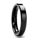2017 Fashion Charm Jewelry ring men stainless steel Black Rings For Women