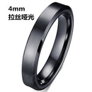 2017 Fashion Charm Jewelry ring men stainless steel Black Rings For Women