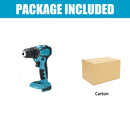 18V 90Nm Electric Cordless Brushless Impact Drill Hammer Drill Screwdriver DIY Power Tool Rechargable For Makita Battery