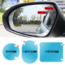2Pcs/Set Rainproof Car Accessories Car Mirror Window Clear Film Membrane Anti Fog Anti-glare Waterproof Sticker Driving Safety