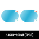 2Pcs/Set Rainproof Car Accessories Car Mirror Window Clear Film Membrane Anti Fog Anti-glare Waterproof Sticker Driving Safety
