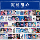 Dimi 50 Sheets Midnight Sweetheart Series Cute Sticker Book Scrapbooking Journal Decoration Kawaii Japanese Cartoon Sticker