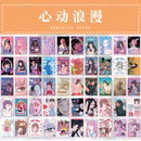Dimi 50 Sheets Midnight Sweetheart Series Cute Sticker Book Scrapbooking Journal Decoration Kawaii Japanese Cartoon Sticker