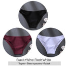 3Pcs Seamless Ventilation Cotton Briefs for Women Lady Low Waist Underpants Female Solid Color Knickers M-2XL Intimates Lingerie