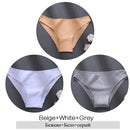 3Pcs Seamless Ventilation Cotton Briefs for Women Lady Low Waist Underpants Female Solid Color Knickers M-2XL Intimates Lingerie