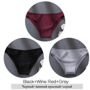 3Pcs Seamless Ventilation Cotton Briefs for Women Lady Low Waist Underpants Female Solid Color Knickers M-2XL Intimates Lingerie