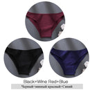 3Pcs Seamless Ventilation Cotton Briefs for Women Lady Low Waist Underpants Female Solid Color Knickers M-2XL Intimates Lingerie