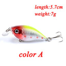 1PCS Wobblers Quality Crankbait Simulation Fishing Lure 5.7cm 7g Jerkbait Floating Hard Bait Bass Carp Pesca Fishing Tackle