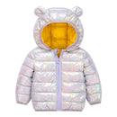Disney Jacket for Girls Children's Lightweight Down Jacket Boys and Girls White Duck Down Girls' Bright Minnie Children's Jacket