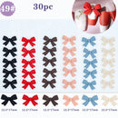 1 Pack 3D Cute Aurora Bear/Bow Ties/Skirt/White Flowers Acrylic Nail Art Decorations For Nails Glitter DIY Manicure Accessories