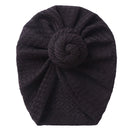New Solid Waffle Crochet Knit Baby Hat 3M-5T Turban Infant Toddler Newborn Baby Cap Bonnet Beanies Headwraps for Baby Girls Boy