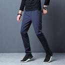 2021 New Men Pants Joggers Fitness Casual Fleece Outdoor Sweatpants Breathable Slim Elasticity Trouser Plus Size Men Pants