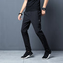 2021 New Men Pants Joggers Fitness Casual Fleece Outdoor Sweatpants Breathable Slim Elasticity Trouser Plus Size Men Pants