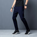 2021 New Men Pants Joggers Fitness Casual Fleece Outdoor Sweatpants Breathable Slim Elasticity Trouser Plus Size Men Pants