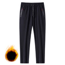 2021 New Men Pants Joggers Fitness Casual Fleece Outdoor Sweatpants Breathable Slim Elasticity Trouser Plus Size Men Pants
