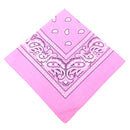 Fashion Bandana Kerchief Head Square Scarves Print Handkerchief Woman Man Hair Band Neck Scarf Sports Headwear Wrap Head Scarf