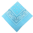 Fashion Bandana Kerchief Head Square Scarves Print Handkerchief Woman Man Hair Band Neck Scarf Sports Headwear Wrap Head Scarf